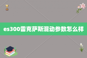 es300雷克萨斯混动参数怎么样