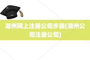 湖州网上注册公司步骤(湖州公司注册公司)