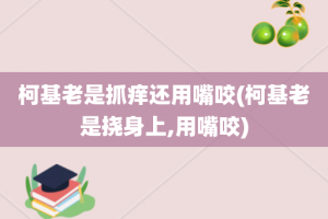 柯基老是抓痒还用嘴咬(柯基老是挠身上,用嘴咬)