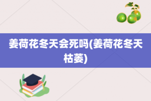 姜荷花冬天会死吗(姜荷花冬天枯萎)