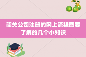 韶关公司注册的网上流程图要了解的几个小知识