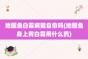 地图鱼白霜病能自愈吗(地图鱼身上有白霜用什么药)