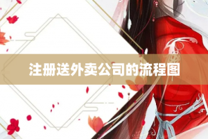 注册送外卖公司的流程图