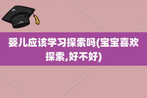 婴儿应该学习探索吗(宝宝喜欢探索,好不好)