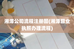 湘潭公司流程注册图(湘潭营业执照办理流程)