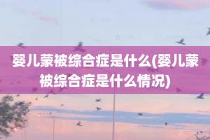 婴儿蒙被综合症是什么(婴儿蒙被综合症是什么情况)