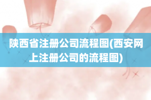 陕西省注册公司流程图(西安网上注册公司的流程图)