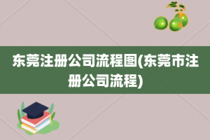 东莞注册公司流程图(东莞市注册公司流程)